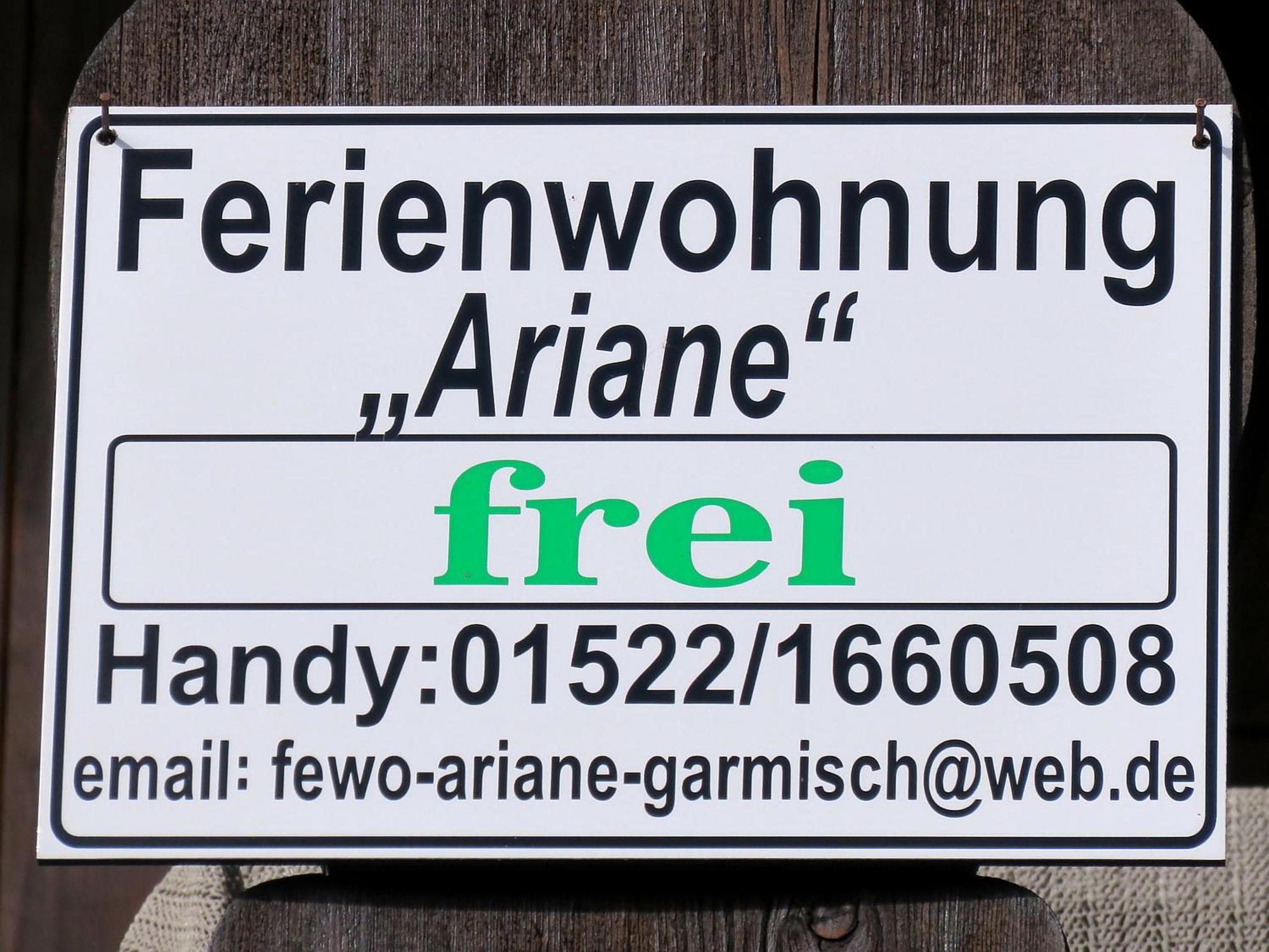 Ferienwohnung Ariane Гармиш-Партенкирхен Экстерьер фото